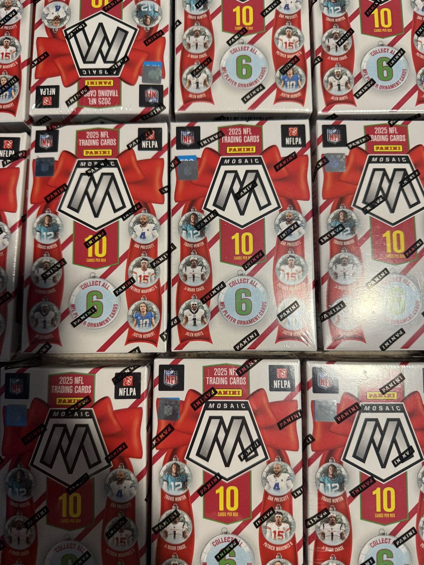 Panini Mosaic Holiday Ornament Set Of 15 