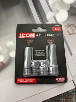 4 Pc. Socket set