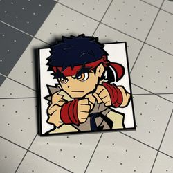 Ryu Enamel Pin Street Fighter Lapel Pin
