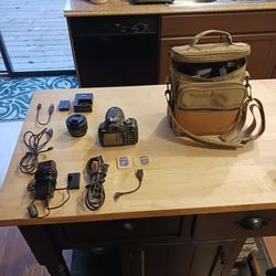 CANON T5 DSLR CAMERA SET