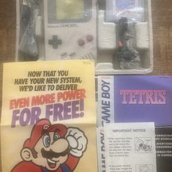  1989 Gameboy/Tetris