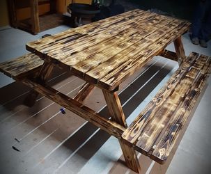 Picnic tables