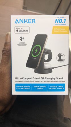 Phone charging station for iPhones, Apple Watches and AirPods