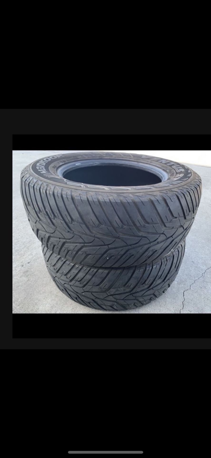 2 — 275/70r17 Hankook Ventus ST tires Good 80% Treads Tires!!!!!!