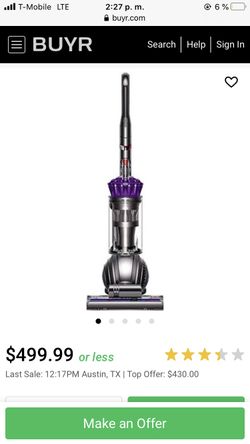 Dyson vacuum