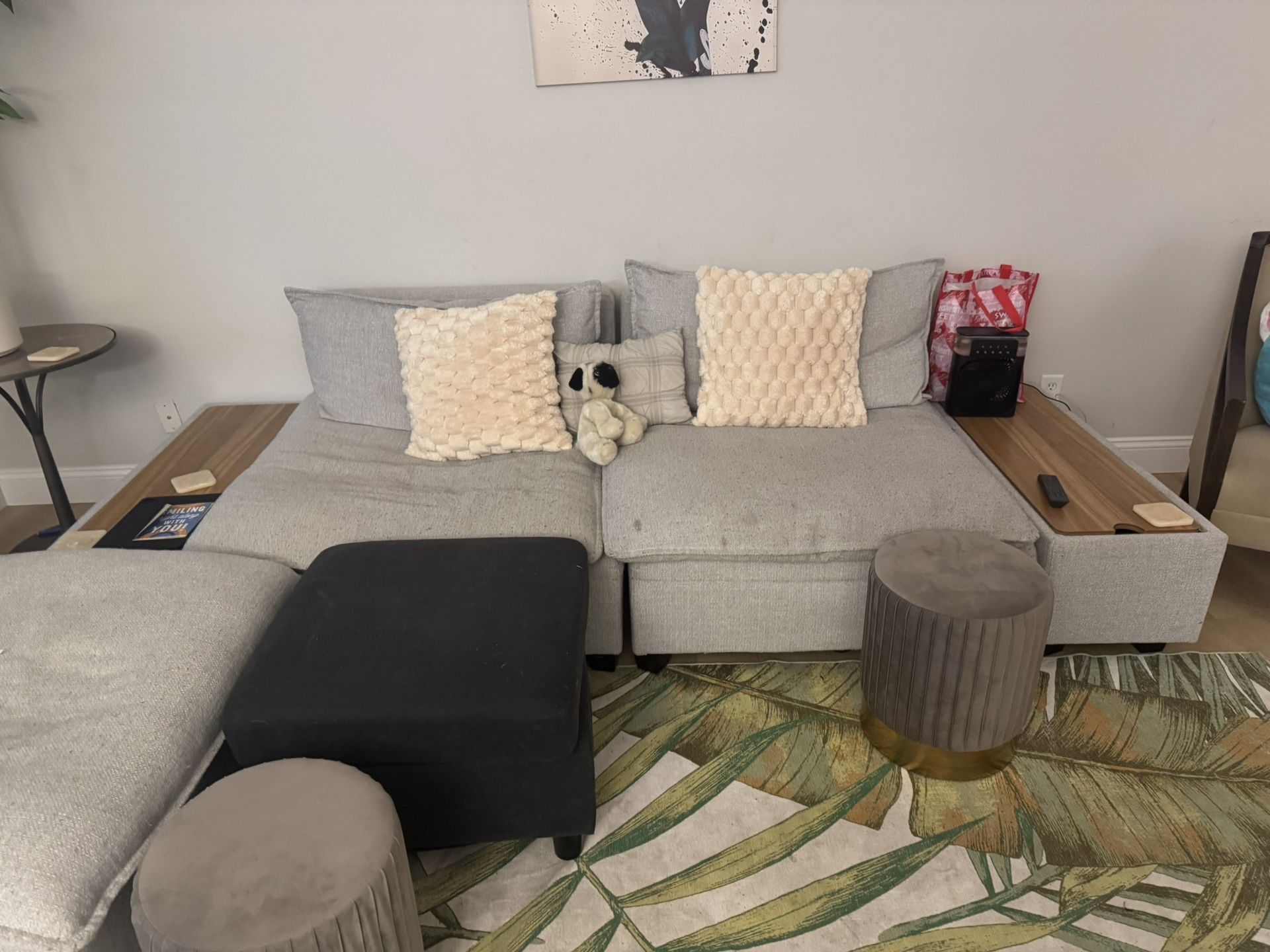 Couch And Side Tables