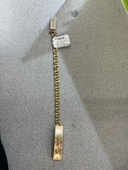 14k tejido chino bracelet