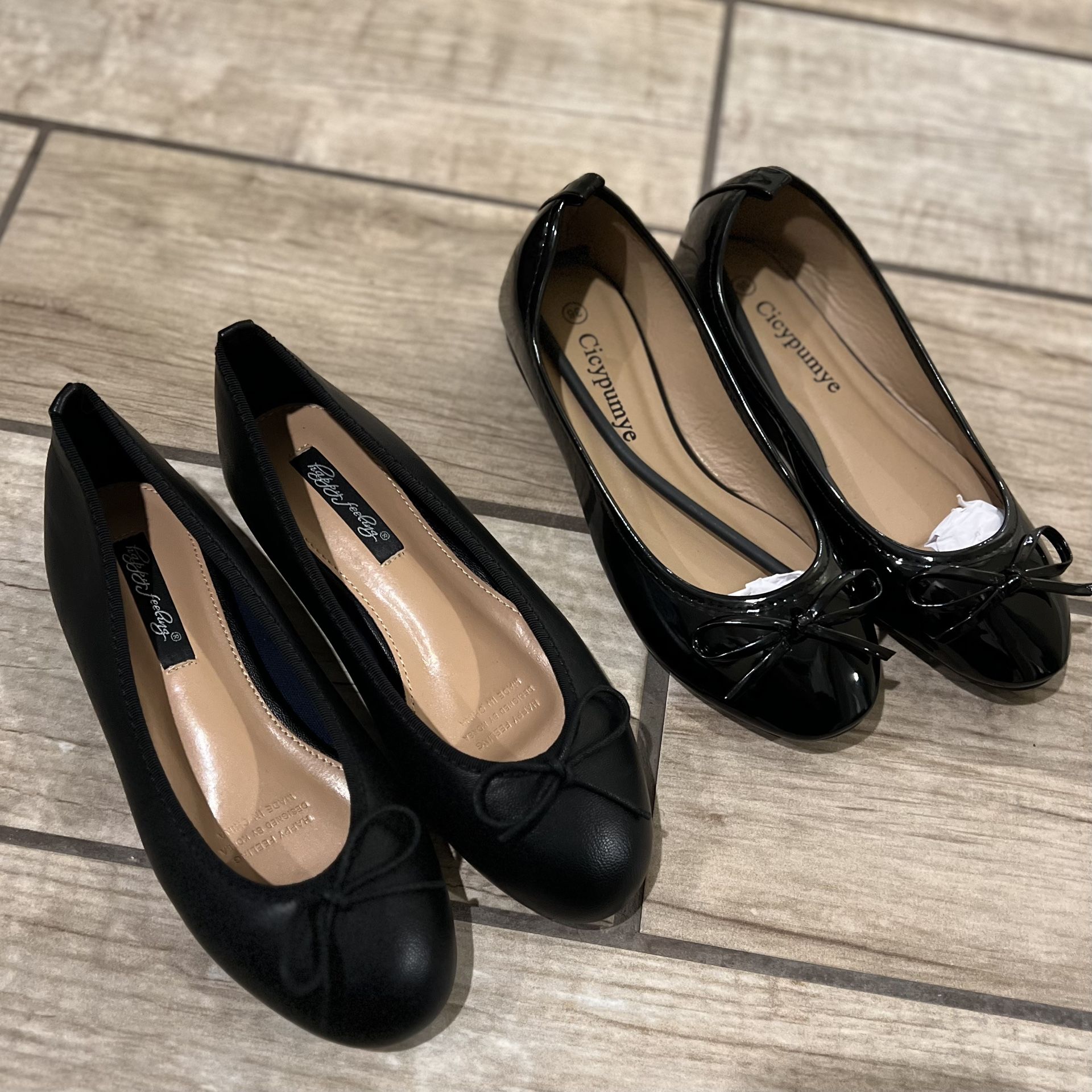 Bundle2 Pairs Flats Casual Shoes Slip On Shoes Sandals Office Shoes Ballet Pumps