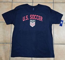 U.S. Soccer USA Crest Navy T-Shirt - size XL