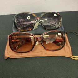 Bifocal Sunglasses, 3.50+, 2 Pair