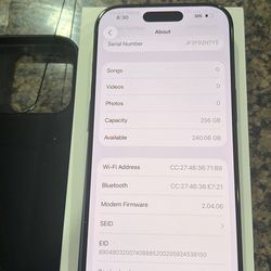 Apple iPhone 16 Pro 256 Gb Factory Unlocked With Warranty 