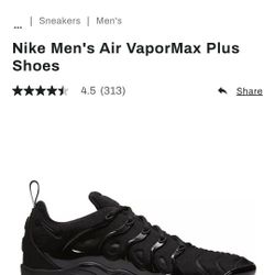 Nike Men s Air VaporMax Plus Shoes Size 9. 5 for Sale in San Jose CA OfferUp