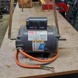 Dayton 1 Hp , Dual Shaft Electric Motor 