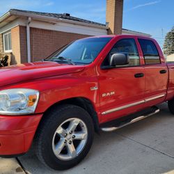 2008 Dodge Ram 1500 Quad Cab Laramie Truck With Low Mileage 