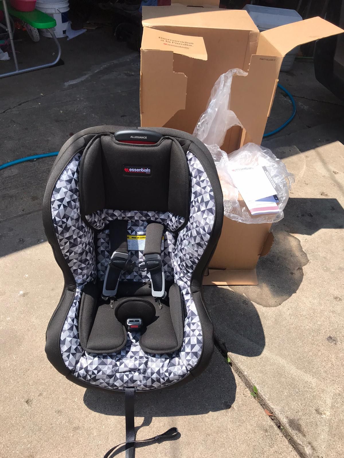 Essentials allegiance baby car seat
