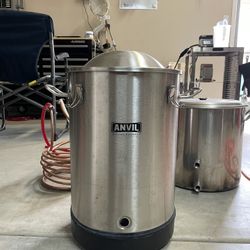 Homebrewing Equipment Kettle Anvil Bucket Fermenter Immersion Chiller