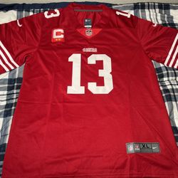 🔥 Nike San Francisco 49ers Brock Purdy #13 Jersey – XL (On Field) 🔥