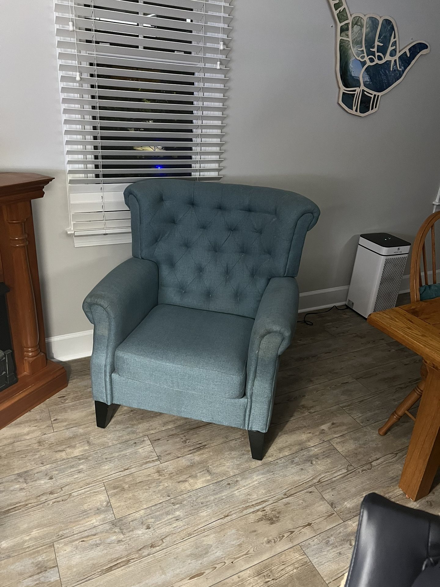 Teal Chair