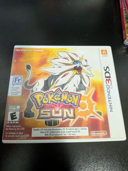 Pokemon Sun 3DS (Nintendo 3DS, 2016) CIB W/ Inserts, Authentic & Tested