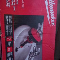 Milwaukee Trap Snake '25 Auger With Cable Drive 