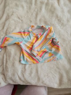 Bathing suit top for 6-9months. Wonder Nation brand