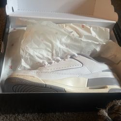 Jordan 2 White Cement