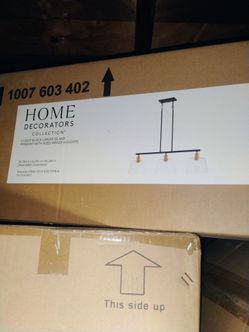 Home lighting the three boxes 550