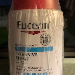 Eucerin Intensive Repair Travel Size Body Lotion, 3.0 fl oz