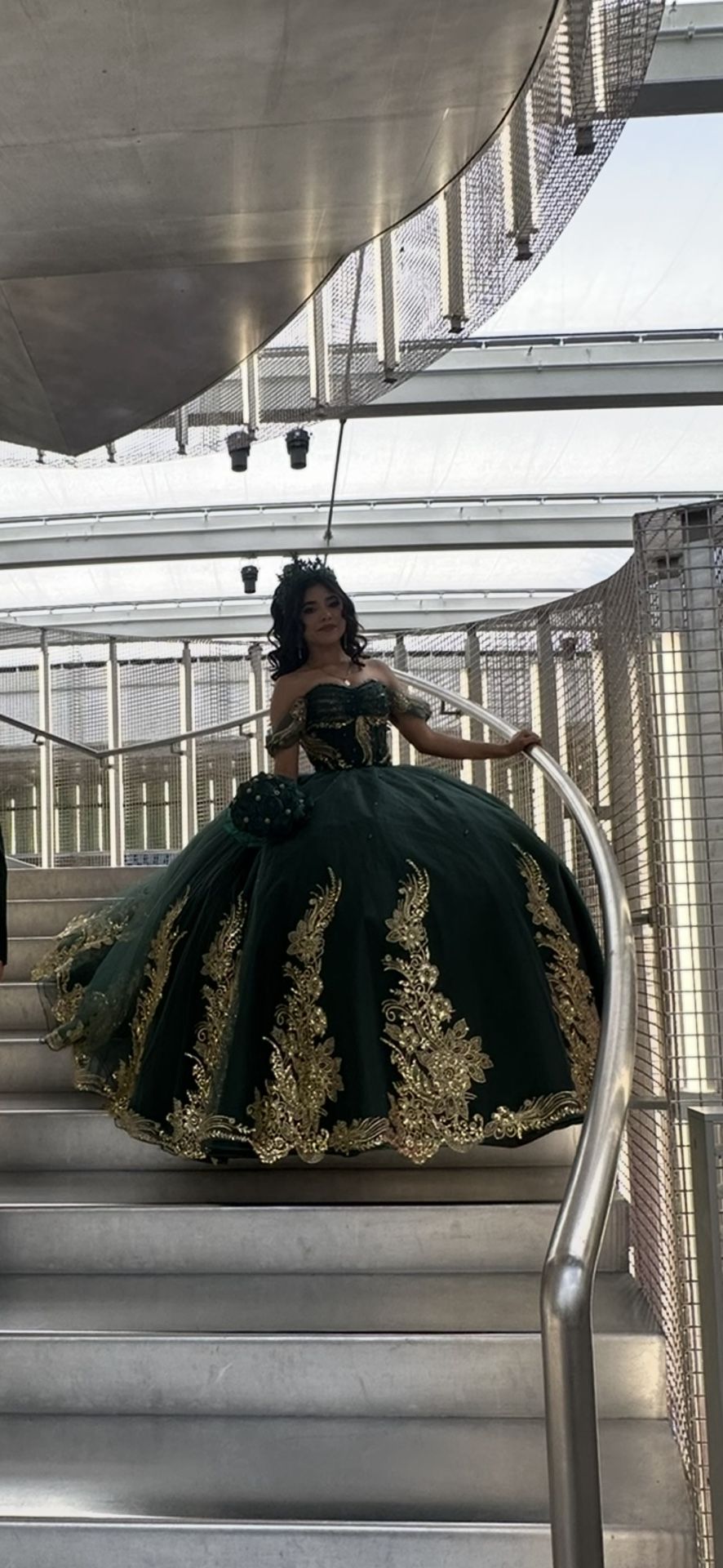 Emerald Green And Gold Quinceanera Dresses - www.desnorhaar.be