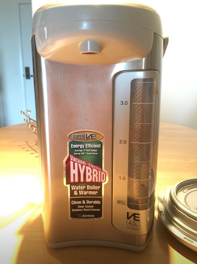 Zojirush VE Hybrid Water Boiler & Warmer 4L