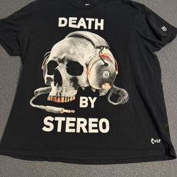 Cult Of Individuality Double Sided Graphic Tee Gothic Rock Men's T-shirt XXL