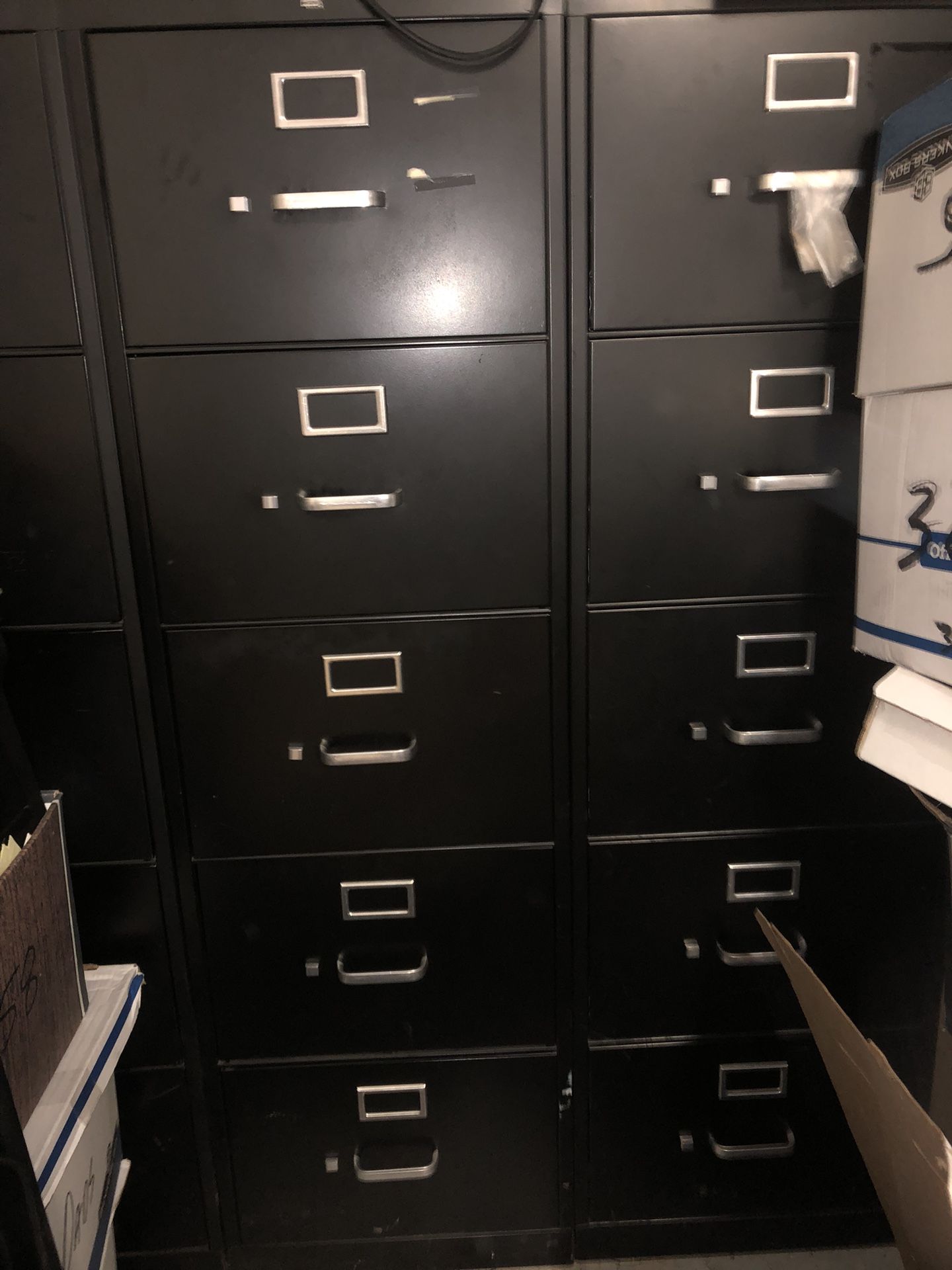 Black File Cabinets