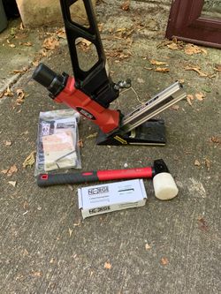 Norge 18 gauge L-cleat nailer, used Once, retails $300