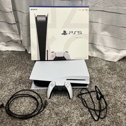 Sony PS5 Standard Disk Edition PlayStation 5 825GB Blu-Ray Gaming Console With Controller