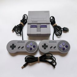 Nintendo Super NES Mini Classic Edition Control Deck - Gray - TESTED!