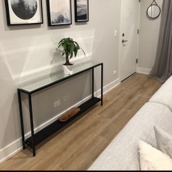 Mirrored Console Table