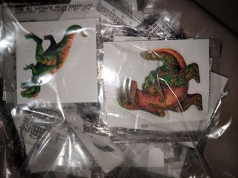 Dinosaur temporary tattoos