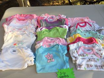 Onesies Size 3-6 Months 26pieces