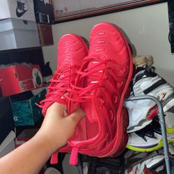Air Max Plus All Red Sz 11