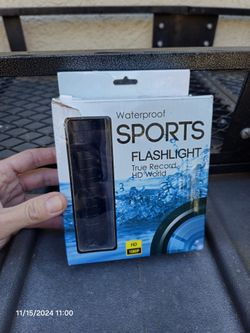 Flashlight And Sports Cam