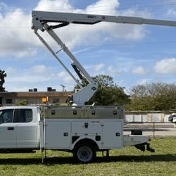 2019 Ford F-550 4X4 Extended Cab Versalift 45ft Bucket Truck 