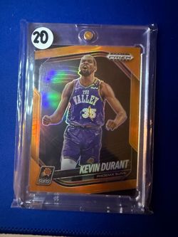 Kevin Durant orange prizm /49