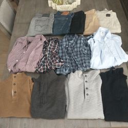 Men's Shirts, Sweaters and Pants