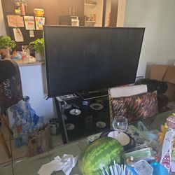 Panasonic 75 In TV Working Well