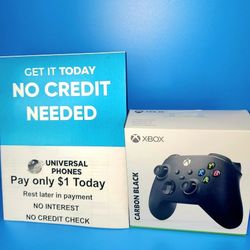 XBOX WIRELESS CONTROLLER NEW IN BOX $1 DOWN TODAY REST IN PAYMENTS.NO CREDIT CHECK 