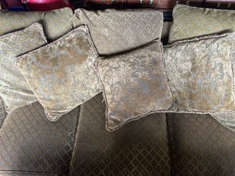 Tan Microfiber Sofa Set – Budget-Friendly & Cozy