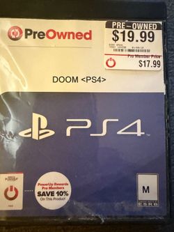 Doom for the PlayStation 4