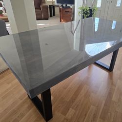 Beautiful!! Grey Designer  Dining Table 
