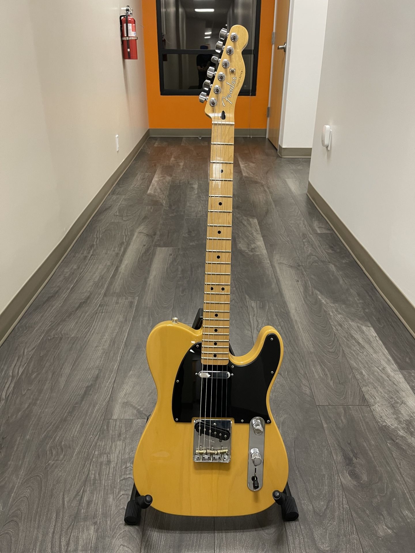 Fender MIM FSR Deluxe Ash Telecaster Butterscotch Blonde