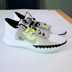 NICE! Nike Kyrie Flytrap 5 White Volt Athletic Sneakers Mens 11 Basketball Shoes